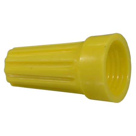 #18 To #12 Yellow Plastic Twist-on Wire Connector, S 20PK